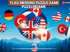 խաղ Flag Merging Game Puzzle Game