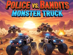 խաղ Police vs Bandits: Monster Truck