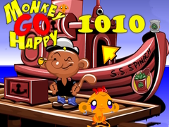 խաղ Monkey Go Happy Stage 1010