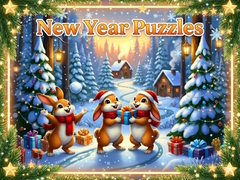 խաղ New Year Puzzles