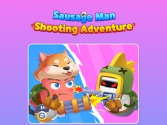 խաղ Sausage Man Shooting Adventure