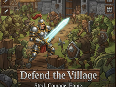 խաղ Defend the village