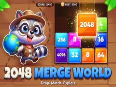 խաղ 2048 Merge World