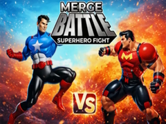 խաղ Merge Battle Superhero Fight