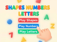 խաղ Shapes Numbers Letters