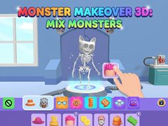 խաղ Monster Makeover 3D Mix Monsters