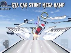 խաղ GTA Car Stunt Mega Ramp