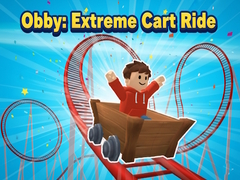 խաղ Obby: Extreme Cart Ride