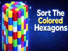 խաղ Sort The Colored Hexagons