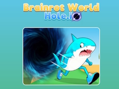 խաղ Brainrot World Hole io