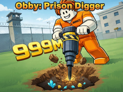 խաղ Obby: Prison Digger