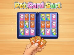 խաղ Pet Card Sort
