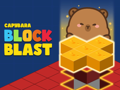 խաղ Capybara Block Blast