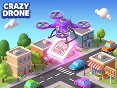 խաղ Crazy Drone Pizza Delivery