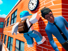 խաղ School Escape: Obbie Run!