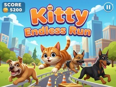 խաղ Kitty Endless Run