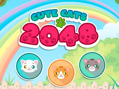 խաղ Cute Cats 2048