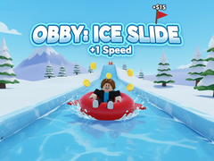 խաղ Obby: Ice Slide +1 Speed