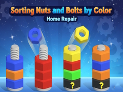 խաղ Sorting Nuts and Bolts by Color: Home Repair