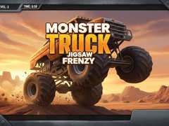 խաղ Monster Truck Jigsaw Frenzy