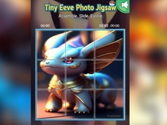 խաղ Tiny Eevee Photo Jigsaw
