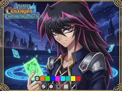 խաղ Anime Boy Coloring Pages