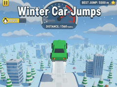 խաղ Winter Car Jumps