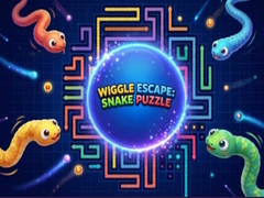 խաղ Wiggle Escape: Snake Puzzle
