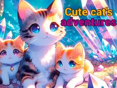 խաղ Cute cat's adventures