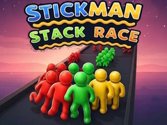 խաղ Stickman Stack Race