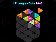 խաղ Triangles Dots 2048