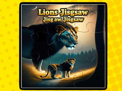 խաղ Lions Jigsaw Jigsaw