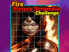 խաղ Fire Picture Scramble Challenge