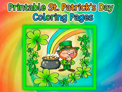 խաղ Printable St Patricks Day Coloring Pages