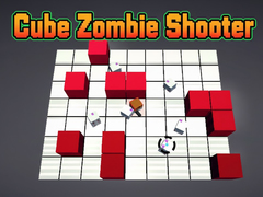 խաղ Cube Zombie Shooter