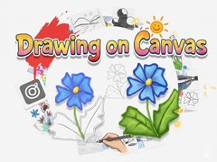 խաղ Drawing on Canvas