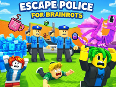 խաղ Escape Police for Brainrots
