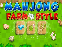խաղ Mahjong Farm Style