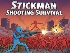 խաղ Stickman Shooting Survival