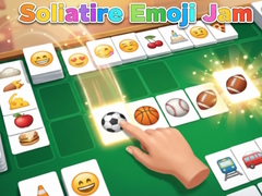 խաղ Solitaire Emoji Jam