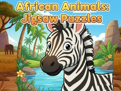 խաղ African Animals: Jigsaw Puzzles