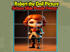 խաղ Robert the Doll Picture Slide Puzzle Frenzy
