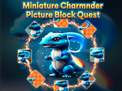 խաղ Miniature Charmander Picture Block Quest