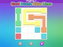 խաղ Hard Puzzle Color Lines