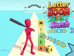 խաղ Letter Boom Blast Rush