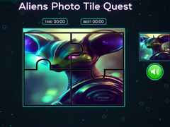 խաղ Aliens Photo Tile Quest