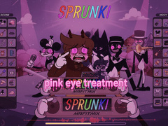 խաղ Sprunki: Pink Eye Treatment