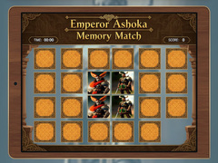 խաղ Emperor Ashoka Memory Match