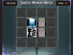 խաղ Ghosts Memory Match