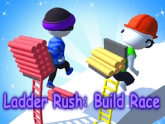 խաղ Ladder Rush: Build Race